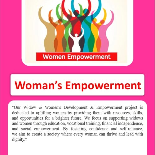 Donate For Women's Development & Empowerment